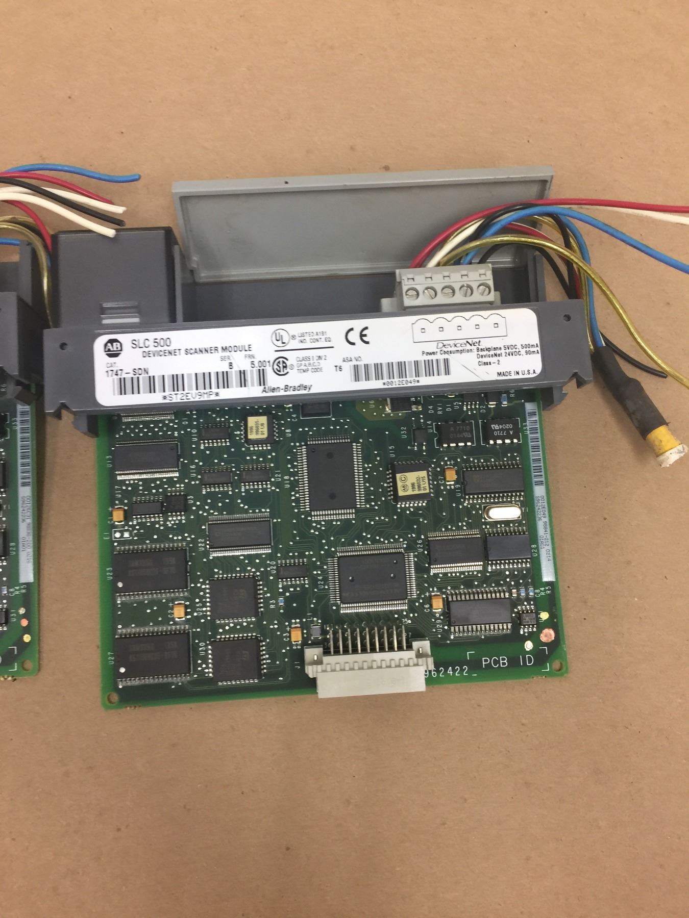 (3)Allen Bradley 1747-SDN Devicenet Scanner Module - BTM Industrial