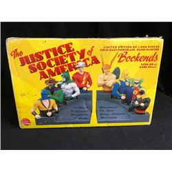JUSTICE SOCIETY OF AMERICA - DC DIRECT - BOOKENDS