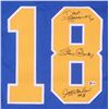 Image 2 : Hanson Brothers Signed "Slap Shot" Charlestown Chiefs Jersey (Beckett COA)