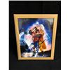 Image 1 : MICHAEL J FOX SIGNED 8 X 10 FRAMED BACK TO THE FUTURE PRINT