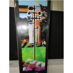 New Weathervane Station , 5 function 56" tall - Rain Gauge and more
