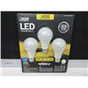 Image 1 : New 3 pack of LED Dimmable Lightbulbs - 1600 lumens- 100 watt replacement