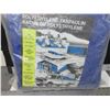 Image 1 : New large Poly Tarp 20 x 30 ft.rot proof , rope reinforced edges HD grommets