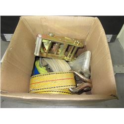 Box of Ratchets and Straps / 2 inch