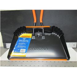 New large 16 inch Samona Dustpan / Excellent for shop and garage