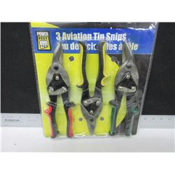New set of 3 Powerfist Aviation Snips