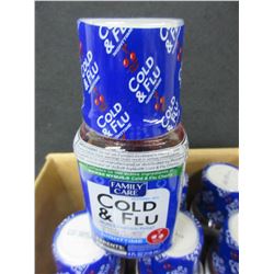 18 New Cold & Flu 4 floz bottles Cherry flavor / 2019 exp