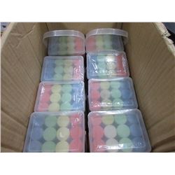 9 packs of Sidewalk Chalk / 12 jumbo chalk per pack / assorted colors