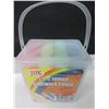Image 2 : 9 packs of Sidewalk Chalk / 12 jumbo chalk per pack / assorted colors