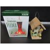 Image 1 : New Hummingbird Feeder and Birdhouse