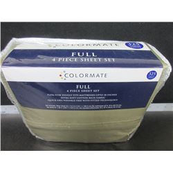 New Full 4 piece Sheet Set