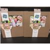 Image 1 : 2 Wood Picture Frames / Add your personal touch , color & craft yourself
