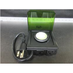 Woods Outdoor Timer - 2 outlets