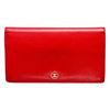 Image 1 : Chanel Red Leather CC Long Wallet