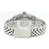 Image 3 : Rolex Mens Stainless Steel Ice Blue Diamond Datejust Wristwatch