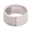 Image 1 : 1.19 ctw Diamond Ring - 18KT White Gold