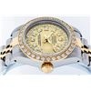 Image 3 : Rolex Ladies 2 Tone 14K Champagne Diamond Datejust Wriswatch