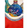 Image 4 : Hermes Red Blue Multicolor Qu'importe le Flacon Catherine Baschet Silk Scarf 90