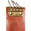 Image 8 : MCM Tan Cognac Canvas Leather 4 Key Holder