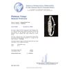 Image 4 : Platinum 0.72 ctw Diamond Vintage Ladies Watch