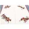 Image 2 : Celine Blue White Silk Horse Racing Scarf