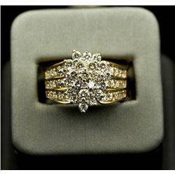 2.05 ctw Diamond Ring - 14KT Yellow Gold