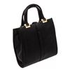 Image 3 : Gucci Black Satin Jackie Mini Tote Handbag