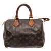 Image 1 : Louis Vuitton Monogram Canvas Leather Speedy 25 cm Bag