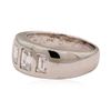Image 2 : 0.88 ctw Diamond Ring - 14KT White Gold