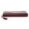 Image 4 : Gucci Burgundy Leather Zippy Wallet