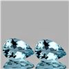 Image 1 : NATURAL BLUE AQUAMARINE PAIR 9x6 MM [FLAWLESS-VVS]
