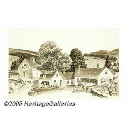 PETER HELCK (American 1893-1988) Original Illustr