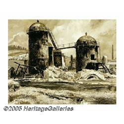 PETER HELCK (American 1893-1988) Original Magazin