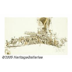 PETER HELCK (American 1893-1988) Original Magazin