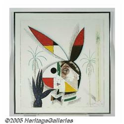 ANDREW HEWKIN (American 20th Century) Playboy Rab