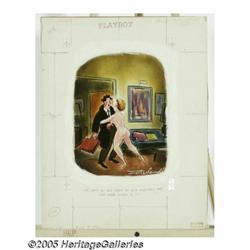 PHIL INTERLANDI (American 1924-2002) Original Car