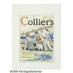 ORSON LOWELL (American 1871-1956) Original Magazi