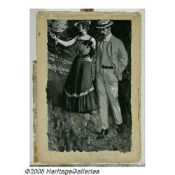 ORSON LOWELL (American 1871 - 1956) ...They Walke