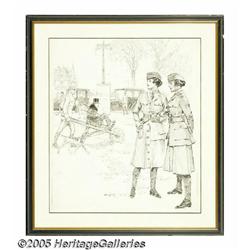 ORSON LOWELL (American 1871-1956) Join the Mercha