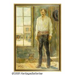 LEA MCCARTY (American 1905-1960) Wyatt Earp 1881,