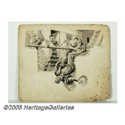 MITCHELL (20th Century) Original Magazine Illustr