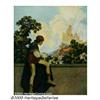 Image 1 : MAXFIELD PARRISH (American 1870-1966) The Page, o