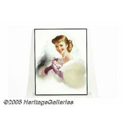 EDWARD RUNCI (American 1921-1985) Original Illust