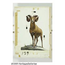 JOHN W. SCOTT (American 1907-1987) Original Illus