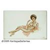 Image 1 : ALBERTO VARGAS (American 1896-1982) Original Pin-