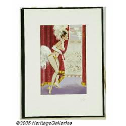 FRITZ WILLIS (American d.1979) Original Pin-Up Il