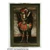 Image 1 : EUROPEAN SCHOOL (18th Century) Angel in Armor Oil