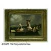 Image 1 : DUTCH SCHOOL (19th Century) Figures in a Boat Oil