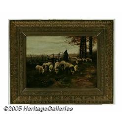 WILLY HOFMANN (German 19th-20th Century) Grazing 