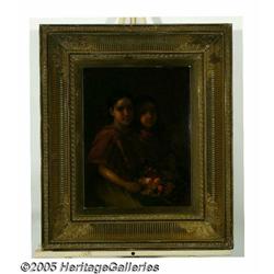 GEORGE HENRY HALL (American 1825-1913) Spanish Pe